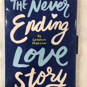 Kate Spade Book Clutch✨The Never Ending Love Story